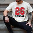 Senior 2026 Class Of 2026 School Graduation 2026 Merch Men's Comfort Colors T-Shirt Ivory