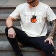 Senior 2026 Dad Basketball Graduation Men's Comfort Colors T-Shirt Ivory