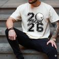 Senior 2026 Golf Player Heart Graduation Girls Teens Men's Comfort Colors T-Shirt Ivory