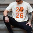 Senior Basketball Class Of 2026 Crew Basketball Graduation Men's Comfort Colors T-Shirt Ivory