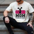 Senior Cheerleader Mom Cheer Class Of 2025 Graduation Women Men's Comfort Colors T-Shirt Ivory