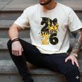 Senior Class Of 2026 Senior Girl Graduation Cap Coquette Bow Men's Comfort Colors T-Shirt Ivory