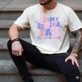 In My Senior Era Class Of 2025 Groovy Senior 2025 Graduation Men's Comfort Colors T-Shirt Ivory