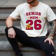 Senior Mom 2026 Proud Senior Mom Class Of 26 For Graduation Men's Comfort Colors T-Shirt Ivory