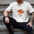 Senior Mom Class Of 2026 Coquette Bow Basketball Graduation Men's Comfort Colors T-Shirt Ivory