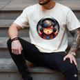Serene Music Enthusiast With Headphones Introvert Cute Boy Men's Comfort Colors T-Shirt Ivory