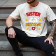 Sister Of The Birthday Boy Family Matching Dad Mom Men's Comfort Colors T-Shirt Ivory