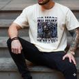 Skeleton No More Mr Nice Guy Meme Men Dad Papa Men's Comfort Colors T-Shirt Ivory