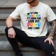 So Long Preschool Pre-K Here I Come Graduation Men's Comfort Colors T-Shirt Ivory