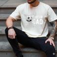 Soccer DAD Football Futbol Parents Goal Men's Comfort Colors T-Shirt Ivory