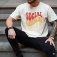 Social Distancing Expert Introvert Men's Comfort Colors T-Shirt Ivory Social Distancing Expert Introvert Men's Comfort Colors T-Shirt Ivory