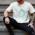 Social Introvert's Overthinking Please Wait Awkward Humor Men's Comfort Colors T-Shirt Ivory