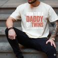 Soon To Be Dad Twins Fatherhood Pregnancy Announcement New D Men's Comfort Colors T-Shirt Ivory