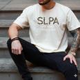 Speech Therapy Graduation For SLPA Therapist Men's Comfort Colors T-Shirt Ivory