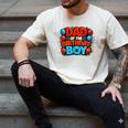 Spider Birthday Party Dad Of The Birthday Boys Spider Webs Men's Comfort Colors T-Shirt Ivory
