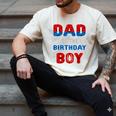 Spider Web Birthday Party Dad Of The Birthday Boy Men's Comfort Colors T-Shirt Ivory