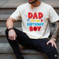 Spider Web Family Matching Dad Of The Birthday Boy Men's Comfort Colors T-Shirt Ivory