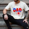 Spiders Dad Matching Family Birthday Father's Day Men's Comfort Colors T-Shirt Ivory