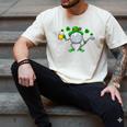 St Patricks Day Golf Golfing Irish Golfer Beer Humor Men Dad Men's Comfort Colors T-Shirt Ivory