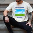 Out Standing In Her Field Graduation Tee Men's Comfort Colors T-Shirt Ivory