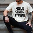 Stepfather SEN18R Graduation Party Stepdad Senior 2018 Shirt Men's Comfort Colors T-Shirt Ivory