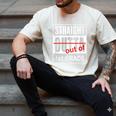 Straight Outta First Grade Graduation 1st Grade T Shirt Men's Comfort Colors T-Shirt Ivory