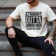 Straight Outta Junior High Graduation Class Of 2018 Men's Comfort Colors T-Shirt Ivory