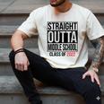 Straight Outta Middle School Graduation Shirt Class Of 2022 Men's Comfort Colors T-Shirt Ivory