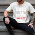 Straight Outta Preschool Class Of 2018 Graduation Shirt Men's Comfort Colors T-Shirt Ivory