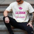 Super Proud Little Cousin Of 2025 Graduate Graduation Family Premium Tri-Blend Men's Comfort Colors T-Shirt Ivory