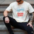 I Survived My Sister'S Nursing Degree Sis Nurse Graduation Men's Comfort Colors T-Shirt Ivory