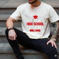 I Survived My Son's High School Diploma Graduation Premium Men's Comfort Colors T-Shirt Ivory