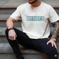 I Survived My Wife's Masters Degree Graduation Friends Men's Comfort Colors T-Shirt Ivory