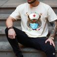 Tiger Nurse RN ER Nursing School Graduation Men's Comfort Colors T-Shirt Ivory
