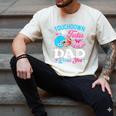 Touchdown Or Tutu Dad Loves You Gender Reveal Family Men's Comfort Colors T-Shirt Ivory