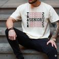 Track Senior Night Track Senior 2025 Graduation 60 Men's Comfort Colors T-Shirt Ivory