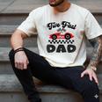 Two Fast Dad Of The Birthday Boy Racing Car Family Men's Comfort Colors T-Shirt Ivory