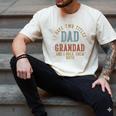 I Have Two Titles Dad And Grandad I Rock Them Both Grandad Men's Comfort Colors T-Shirt Ivory