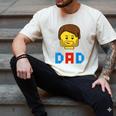 Unique Family Dad Master Builder Building Bricks Blocks Men's Comfort Colors T-Shirt Ivory Unique Family Dad Master Builder Building Bricks Blocks Men's Comfort Colors T-Shirt Ivory