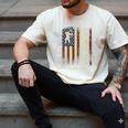 USA American Flag Archery Dad Men's Comfort Colors T-Shirt Ivory USA American Flag Archery Dad Men's Comfort Colors T-Shirt Ivory