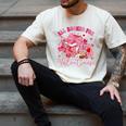 Valentine All Booked Book Coffee Coquette Bow Girl Women Men's Comfort Colors T-Shirt Ivory