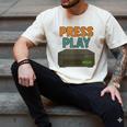 VHS Cassette Retro Analog Nostalgia Theme Men's Comfort Colors T-Shirt Ivory VHS Cassette Retro Analog Nostalgia Theme Men's Comfort Colors T-Shirt Ivory