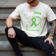 I Wear Green In Memory Of My Grandma Bile Duct Cancer Aware Men's Comfort Colors T-Shirt Ivory
