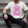 I Wear Pink In Memory Of My Granddaughter Breast Cancer Men's Comfort Colors T-Shirt Ivory