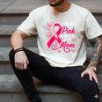 I Wear Pink In Memory Of My Mom Breast Cancer Awareness Men's Comfort Colors T-Shirt Ivory I Wear Pink In Memory Of My Mom Breast Cancer Awareness Men's Comfort Colors T-Shirt Ivory