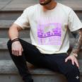 I Wear Purple In Memory Of My Dad Alzheimer's Awareness Day Men's Comfort Colors T-Shirt Ivory