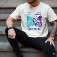 I Wear Teal And Purple In Memory Of My Boyfriend Men's Comfort Colors T-Shirt Ivory I Wear Teal And Purple In Memory Of My Boyfriend Men's Comfort Colors T-Shirt Ivory