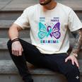 I Wear Teal And Purple In Memory Of My Grandma Men's Comfort Colors T-Shirt Ivory I Wear Teal And Purple In Memory Of My Grandma Men's Comfort Colors T-Shirt Ivory