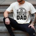Wrestler Daddy Wrestling Dad Men's Comfort Colors T-Shirt Ivory