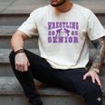 Wrestling Senior Night Wrestling Senior 2025 Graduation 49 Men's Comfort Colors T-Shirt Ivory